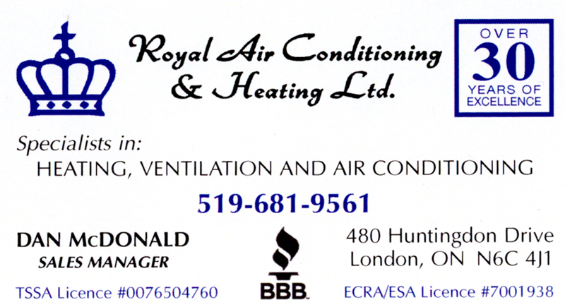 Royal Air Conditioning and Heating Ltc